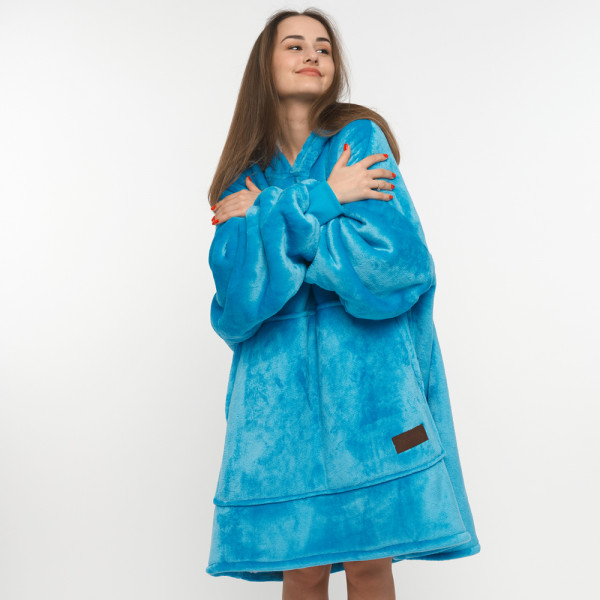 BARAMOOR sweatshirt-blanket "Sky Blue"
