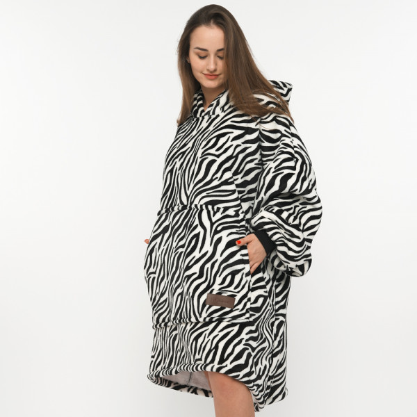 BARAMOOR sweatshirt-blanket "Zebra"