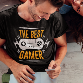 T-shirt "The best gamer"