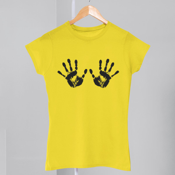 Women's T-shirts "Itchy palms"