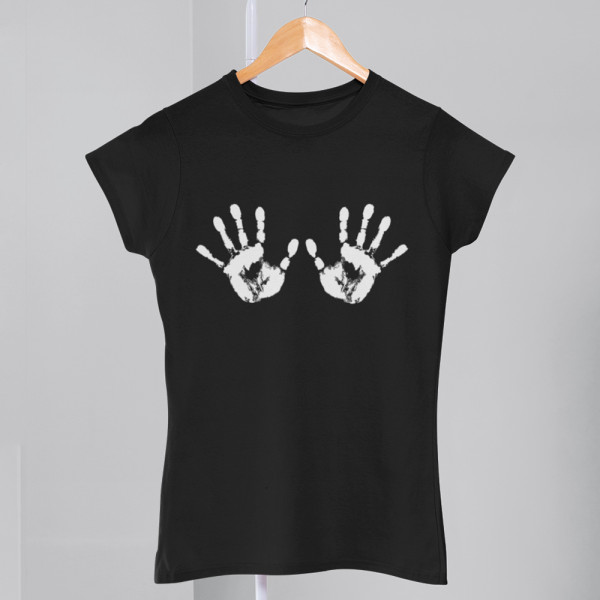 Women's T-shirts "Itchy palms"