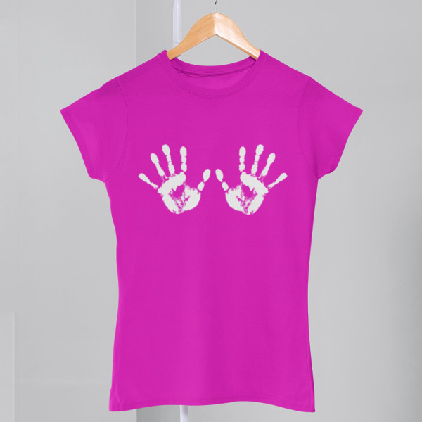 Women's T-shirts "Itchy palms"