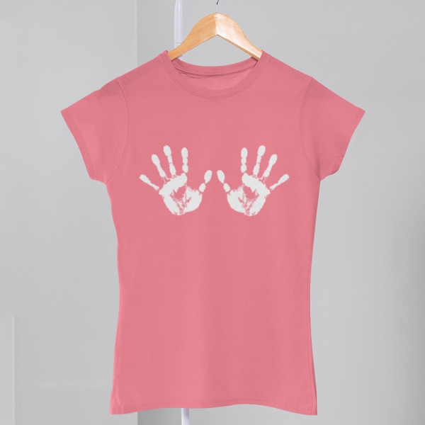 Women's T-shirts "Itchy palms"
