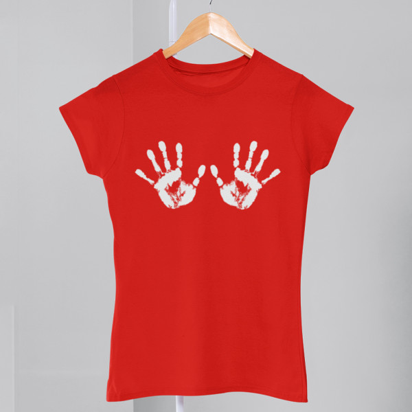 Women's T-shirts "Itchy palms"