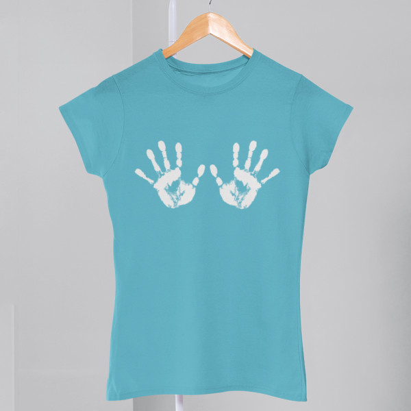 Women's T-shirts "Itchy palms"
