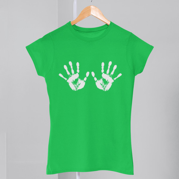 Women's T-shirts "Itchy palms"