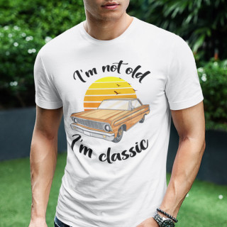 T-shirt "I'm not old"