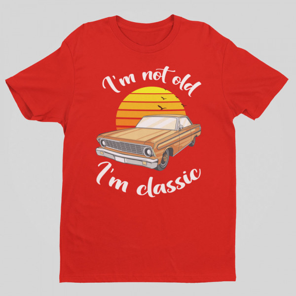 T-shirt "I'm not old"