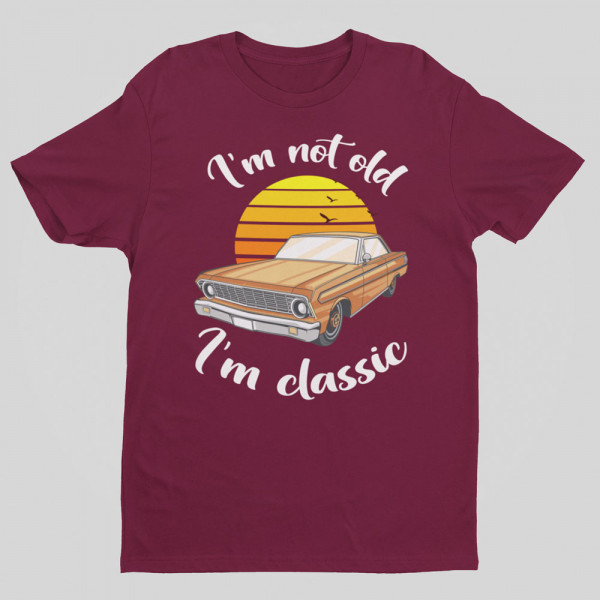 T-shirt "I'm not old"