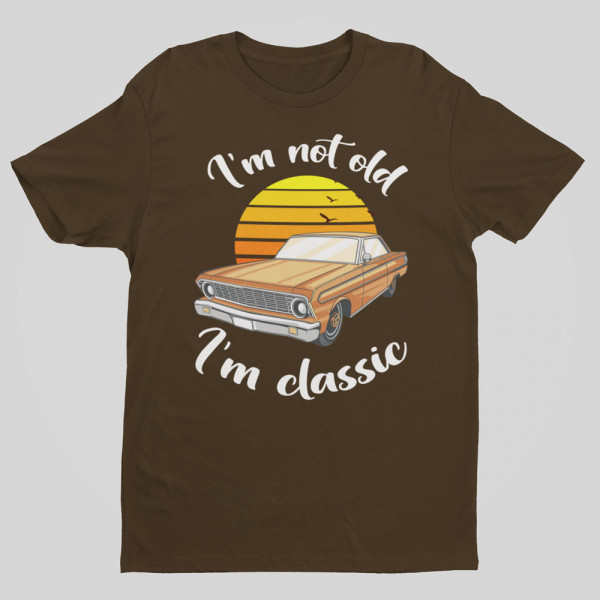 T-shirt "I'm not old"