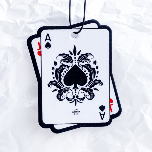 Hanging air freshener "Black Jack" Hanging air freshener "Black Jack"