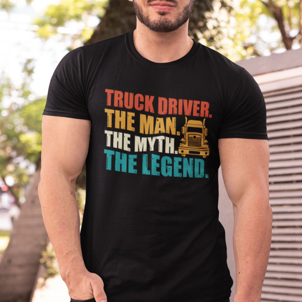 T-shirt "Truck driver"