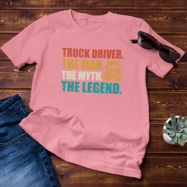 T-shirt "Truck driver"