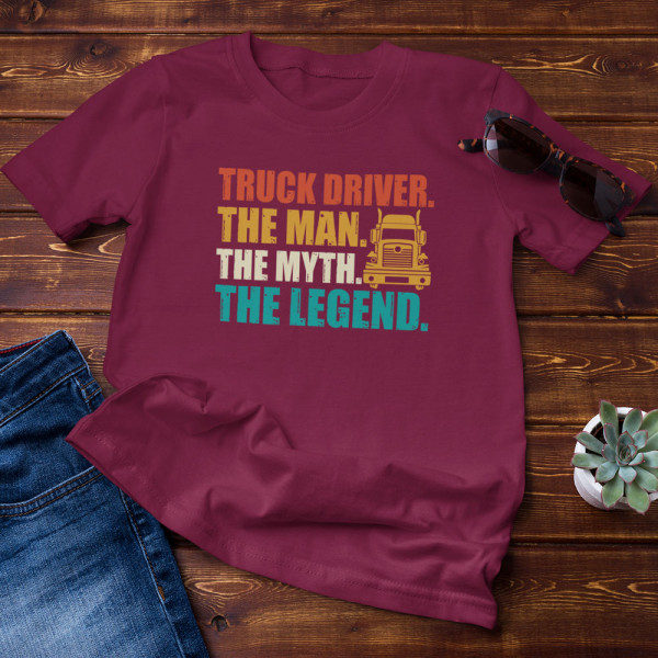 T-shirt "Truck driver"