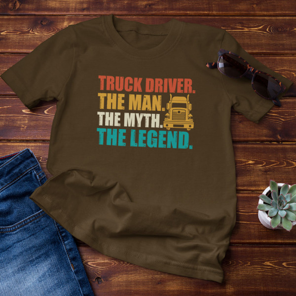 T-shirt "Truck driver"