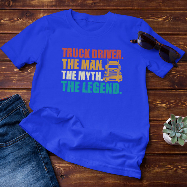 T-shirt "Truck driver"