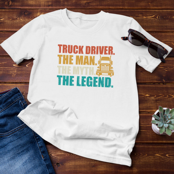 T-shirt "Truck driver"