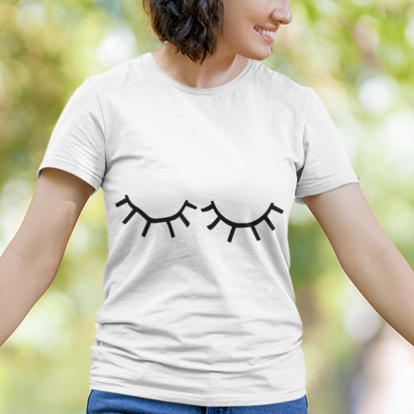 Women's T-shirts "Beautiful eyes" Women's T-shirts "Beautiful eyes"