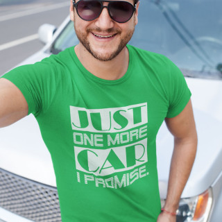 T-shirt "Just one more car"