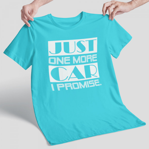 T-shirt "Just one more car"