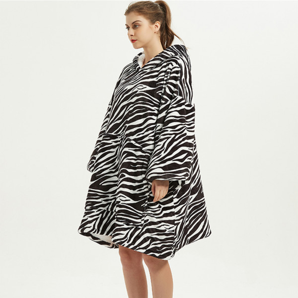 BARAMOOR sweatshirt-blanket "Zebra"