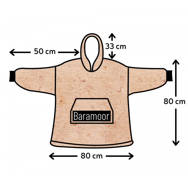 Kids' BARAMOOR Sweatshirt - Blanket "Rockets" Kids' BARAMOOR Sweatshirt - Blanket "Rockets"