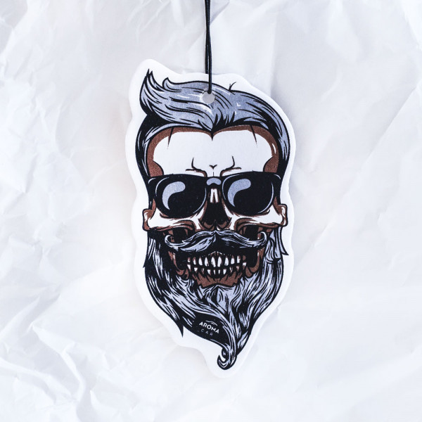Hanging air freshener "Pepper skull"