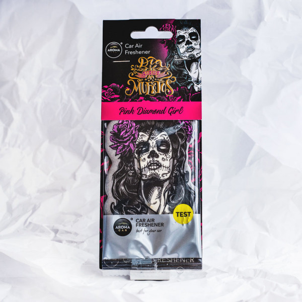 Hanging Air Freshener "Pink Diamond Girl"