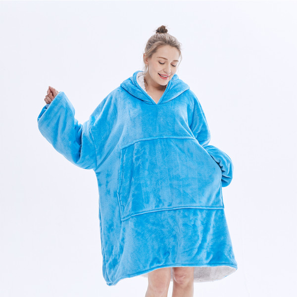 BARAMOOR sweatshirt-blanket "Sky Blue"