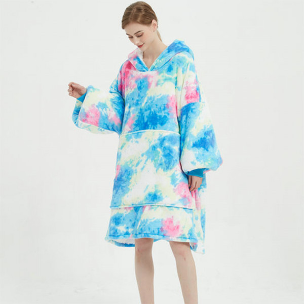 BARAMOOR sweatshirt-blanket "Cyan" BARAMOOR sweatshirt-blanket "Cyan"