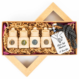 Car scent set "Drive safe Handsome"
