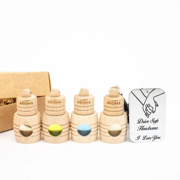 Car scent set "Drive safe Handsome" Car scent set "Drive safe Handsome"