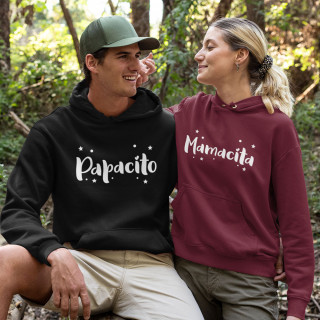 Sweatshirt set "Mamacita and Papacito"
