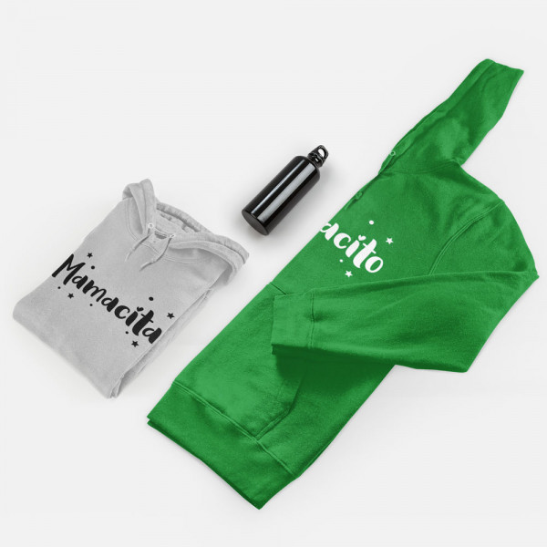 Sweatshirt set "Mamacita and Papacito"