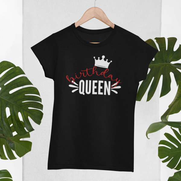 Women's T-shirt "Birthday queen"