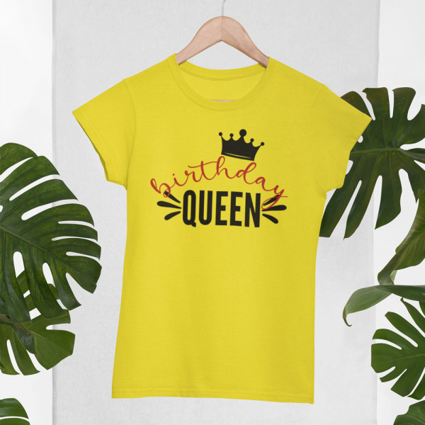 Women's T-shirt "Birthday queen"