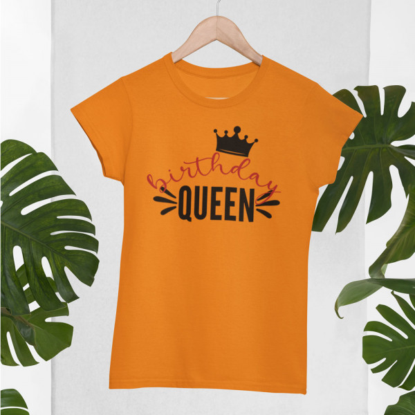 Women's T-shirt "Birthday queen"