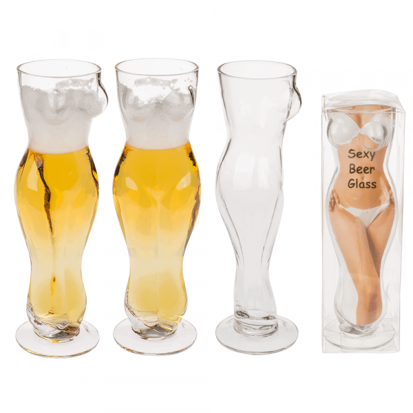 Beer mug - woman's body