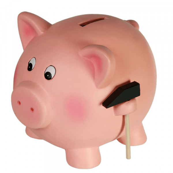 Gigantic piggy bank
