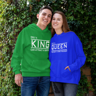 Sweatshirt set "Only a King and a Queen"