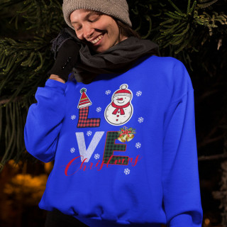 Sweatshirt "Love Christmas" (without hood)