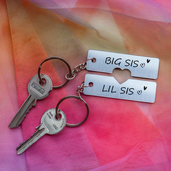 Keychain Set "Sisters" Keychain Set "Sisters"