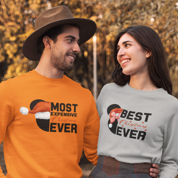 Sweatshirt set "Disney Couple Christmas" (without hood) Sweatshirt set "Disney Couple Christmas" (without hood)