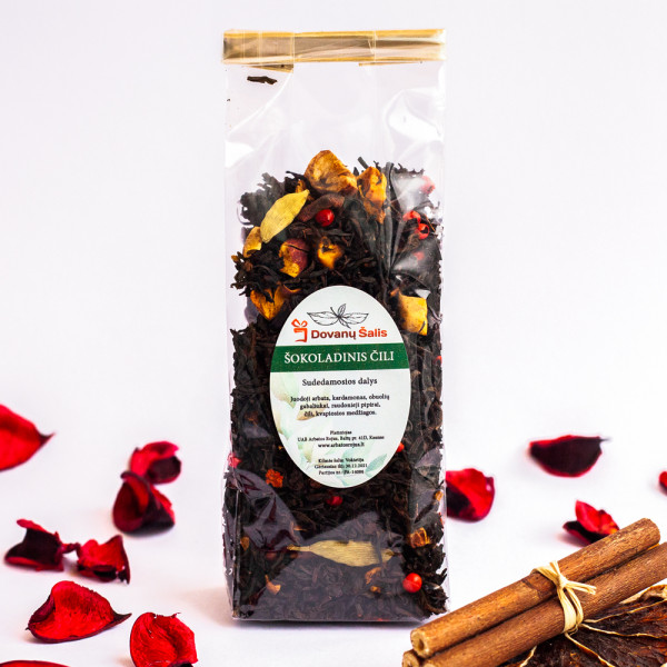 Black tea "Chocolate Chili", 50g Black tea "Chocolate Chili", 50g