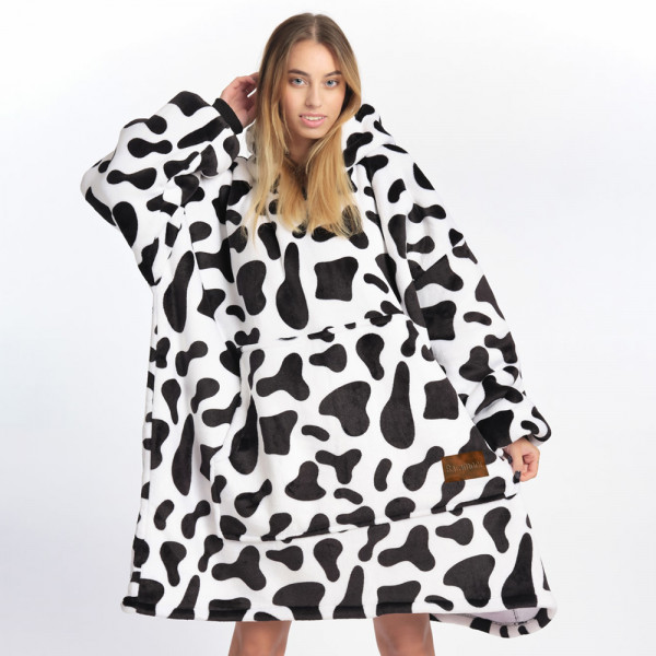 BARAMOOR sweatshirt-blanket "Cute cow"
