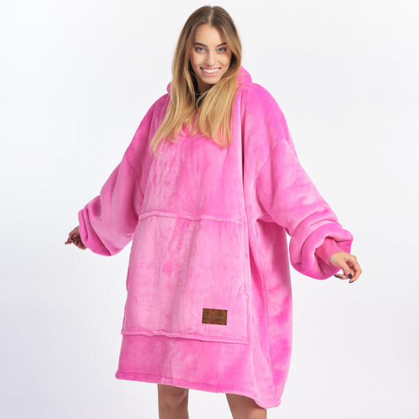 BARAMOOR sweatshirt-blanket "Hot pink"