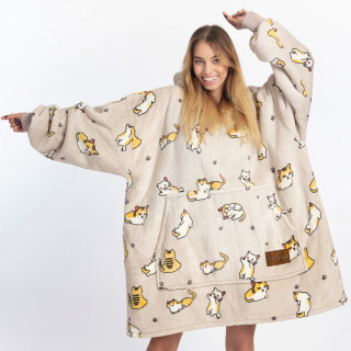 BARAMOOR sweatshirt-blanket "Kitty"