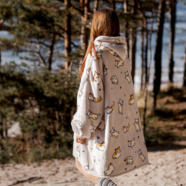 BARAMOOR sweatshirt-blanket "Kitty"