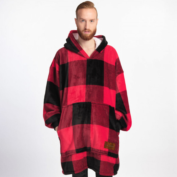 BARAMOOR sweatshirt-blanket "Large lattice"