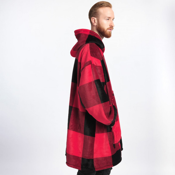 BARAMOOR sweatshirt-blanket "Large lattice"